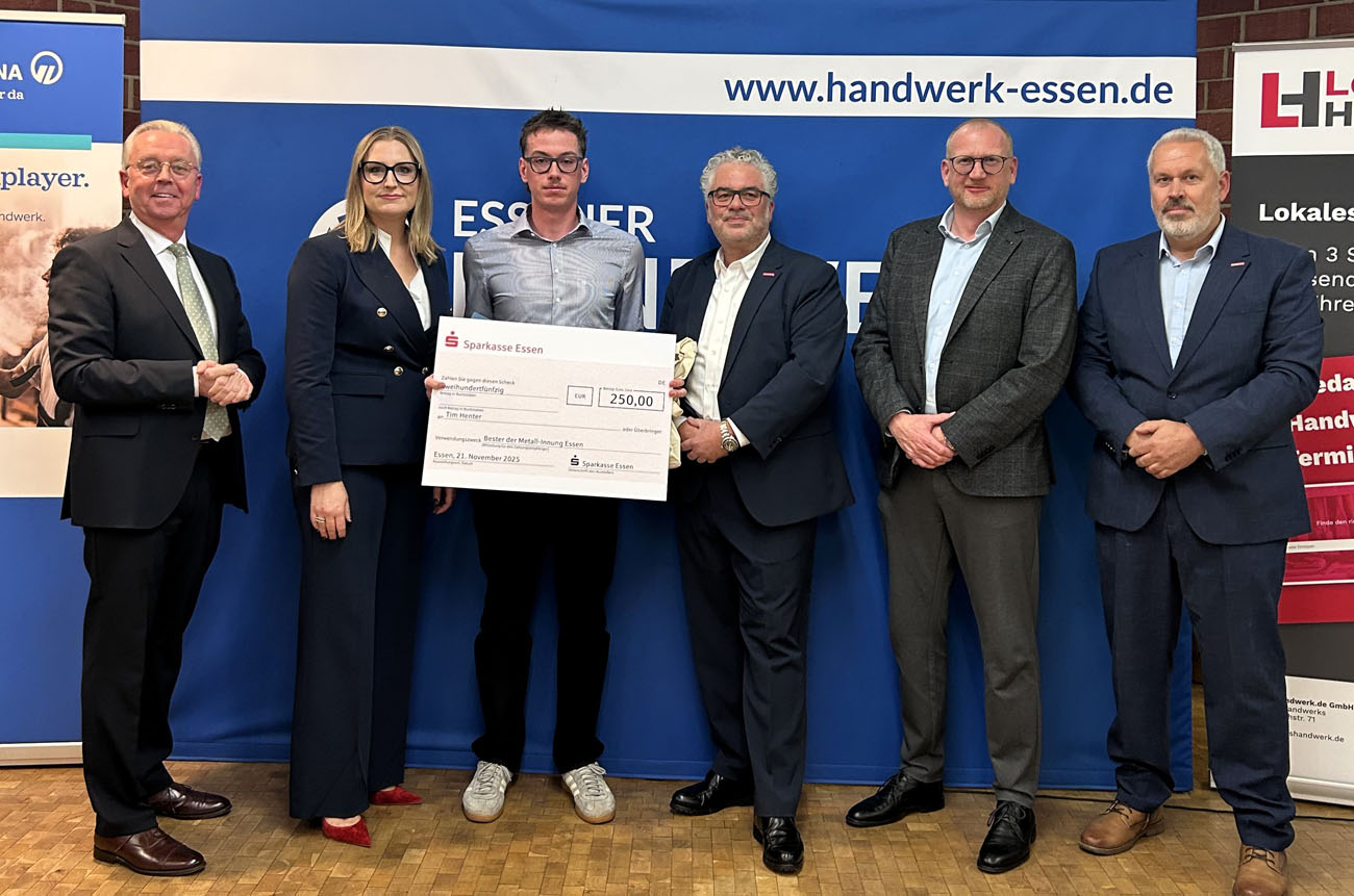 2025-11-21 Bestenehrung - Platz 2 - Tom Henter